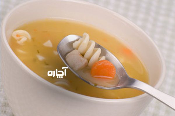 سوپ برای درمان سرماخوردگی ویروسی